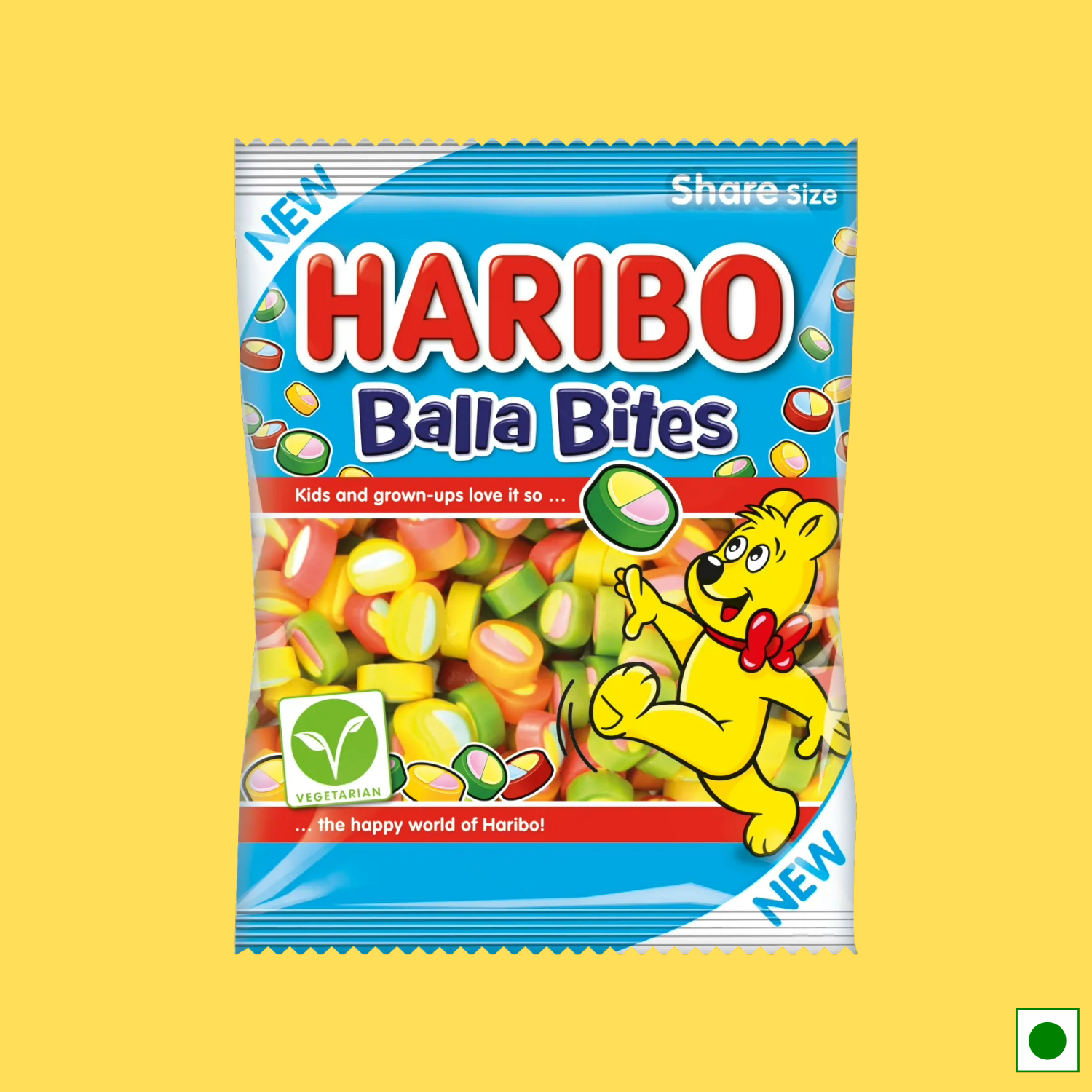 Haribo Balla Bites, 140g (Imported)