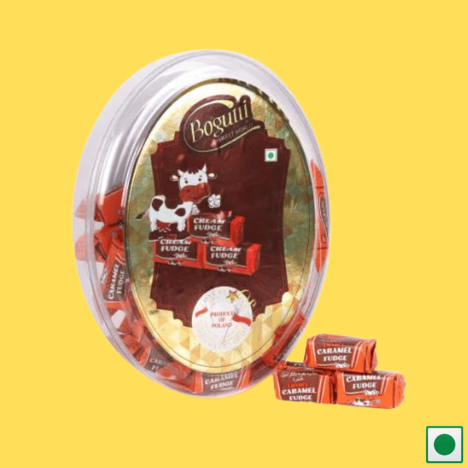 Bogutti Cream Fudge Exclusive Gift Pack Oval Shape, 225g (Imported) - Super 7 Mart