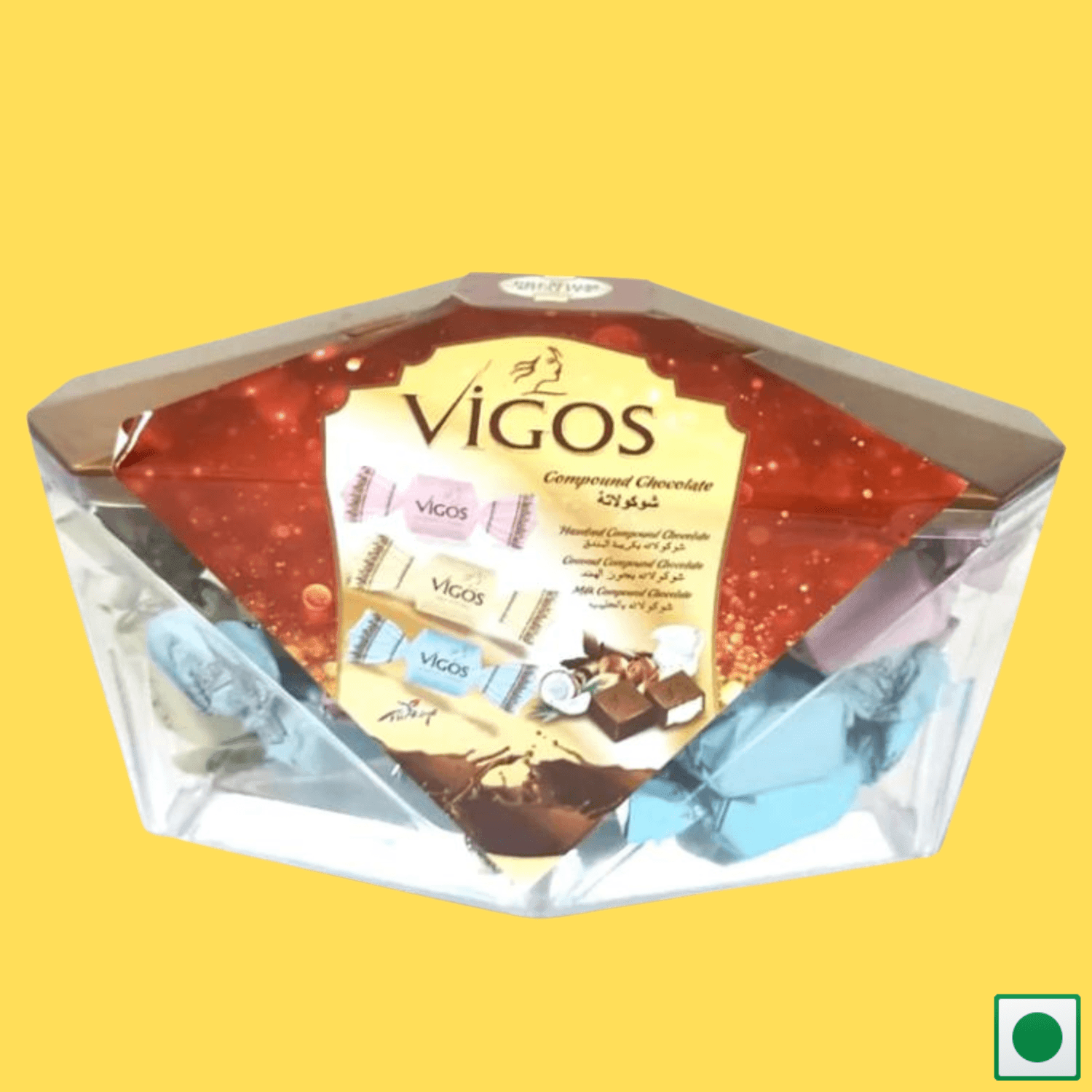 Vigos Chocolate Truffle Assortment Gift Pack Jewel Shape, 225g (Imported) - Super 7 Mart
