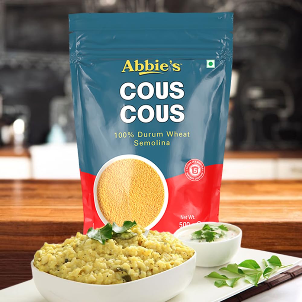 Abbie's Cous Cous 100% Durum Wheat Semolina, 500g (Imported)