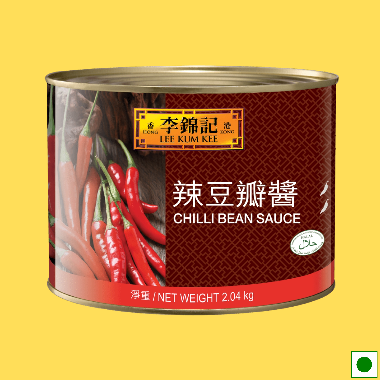 Lee Kum Kee Chilli Bean Sauce Tin, 2.04kg (Imported)