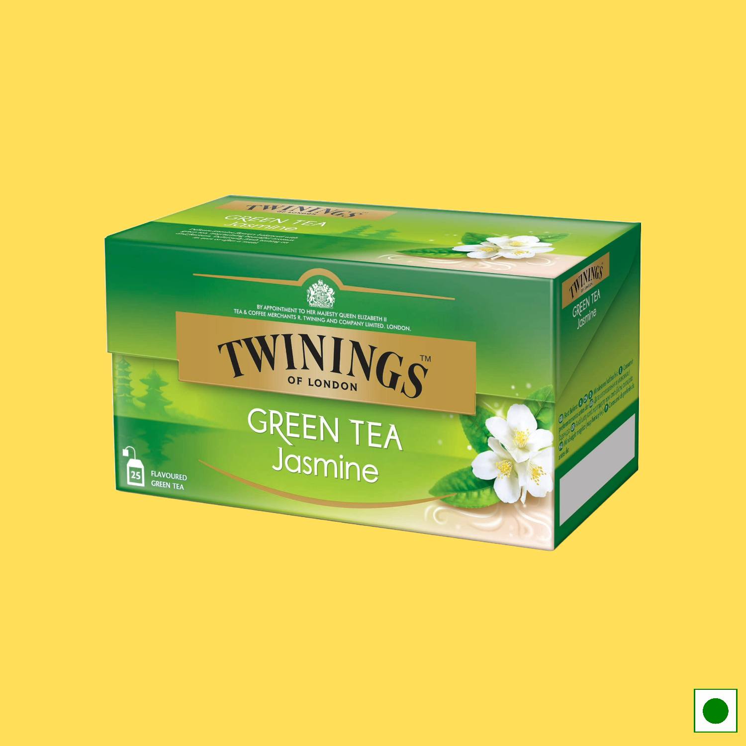 Twinings Green Tea Jasmine, 25 Tea Bags (Imported)