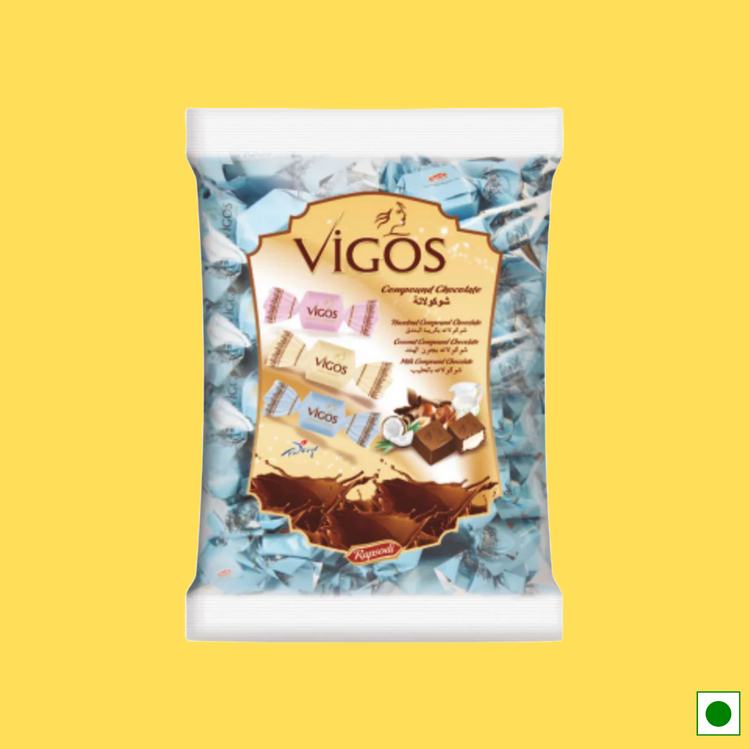 Vigos Coconut Chocolate, 750g (Imported)