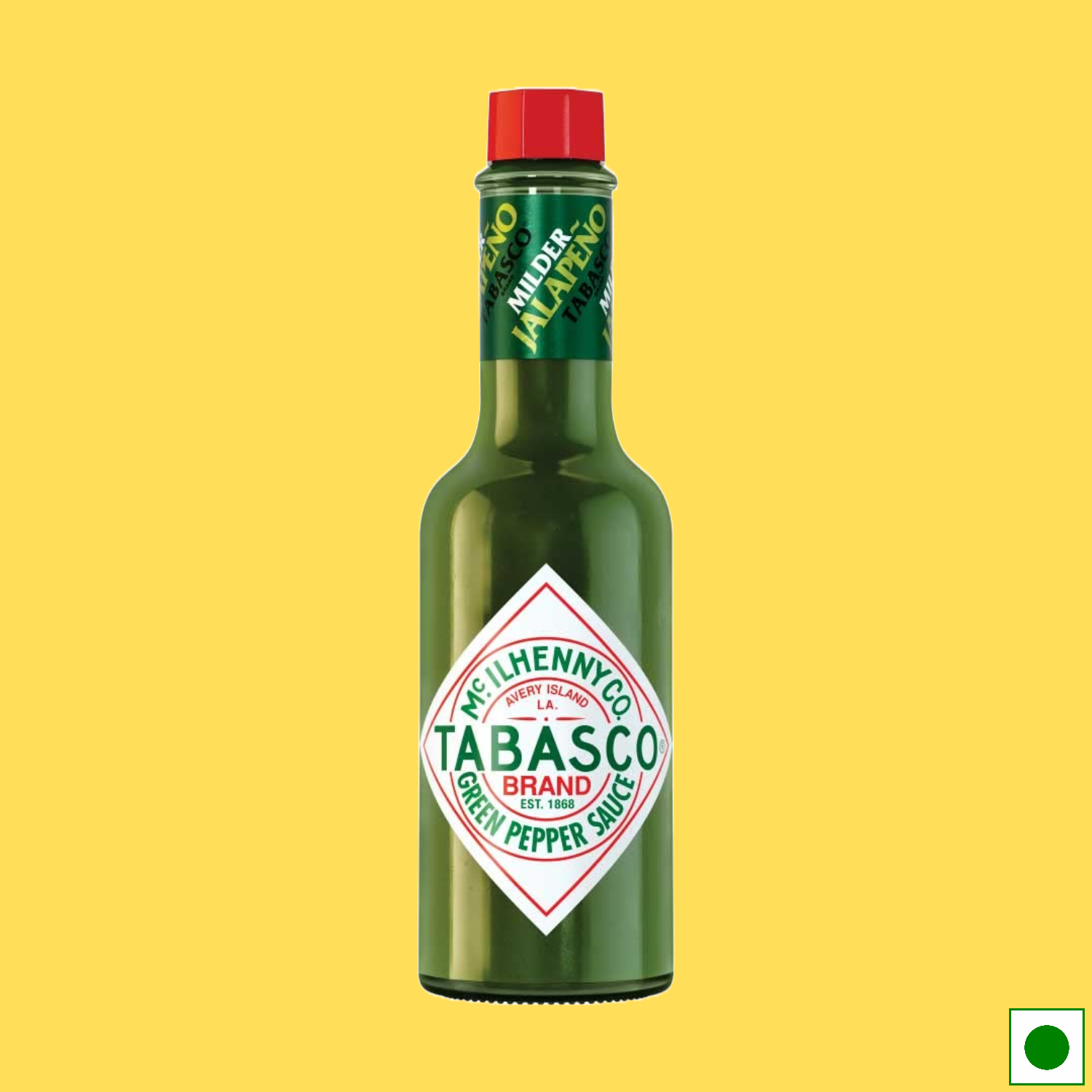 Tabasco Green Pepper Sauce, 60 ml (Imported)