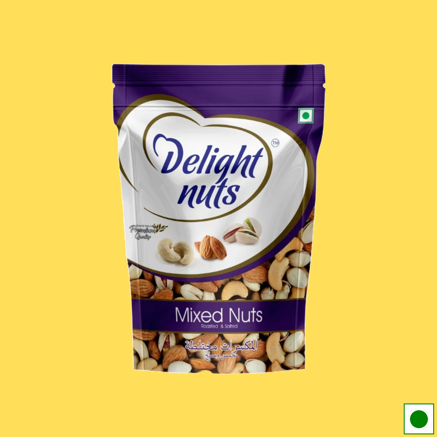 Delight Nuts Mixed Nuts Roasted & Salted, 200g