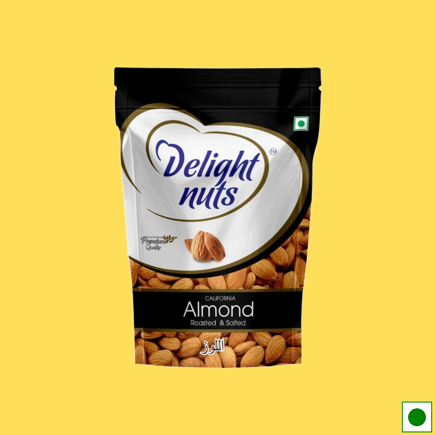 Delight Nuts California Almonds, 200g