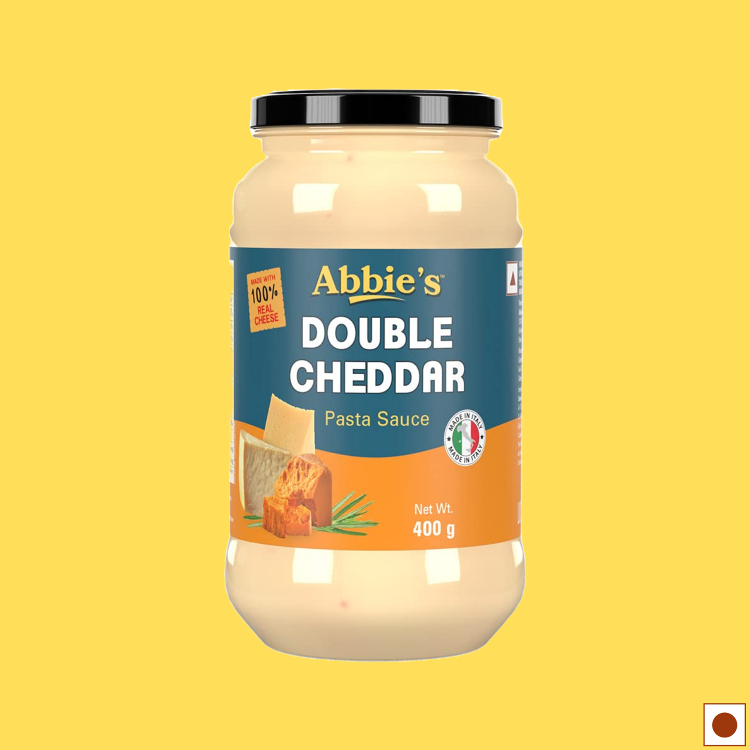 Abbie's Double Cheddar Pasta Sauce, 400g (Imported)