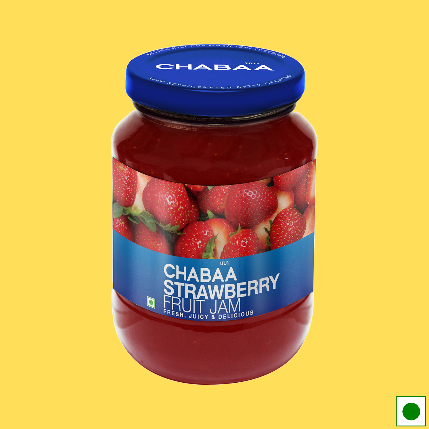 Chabaa Strawberry Jam, 430g (Imported)