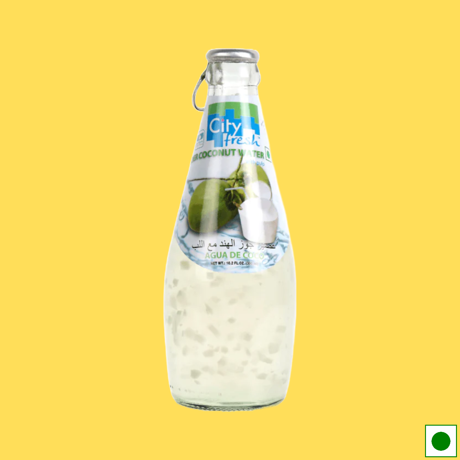 City Fresh Coconut Water with Pulp, 300ml