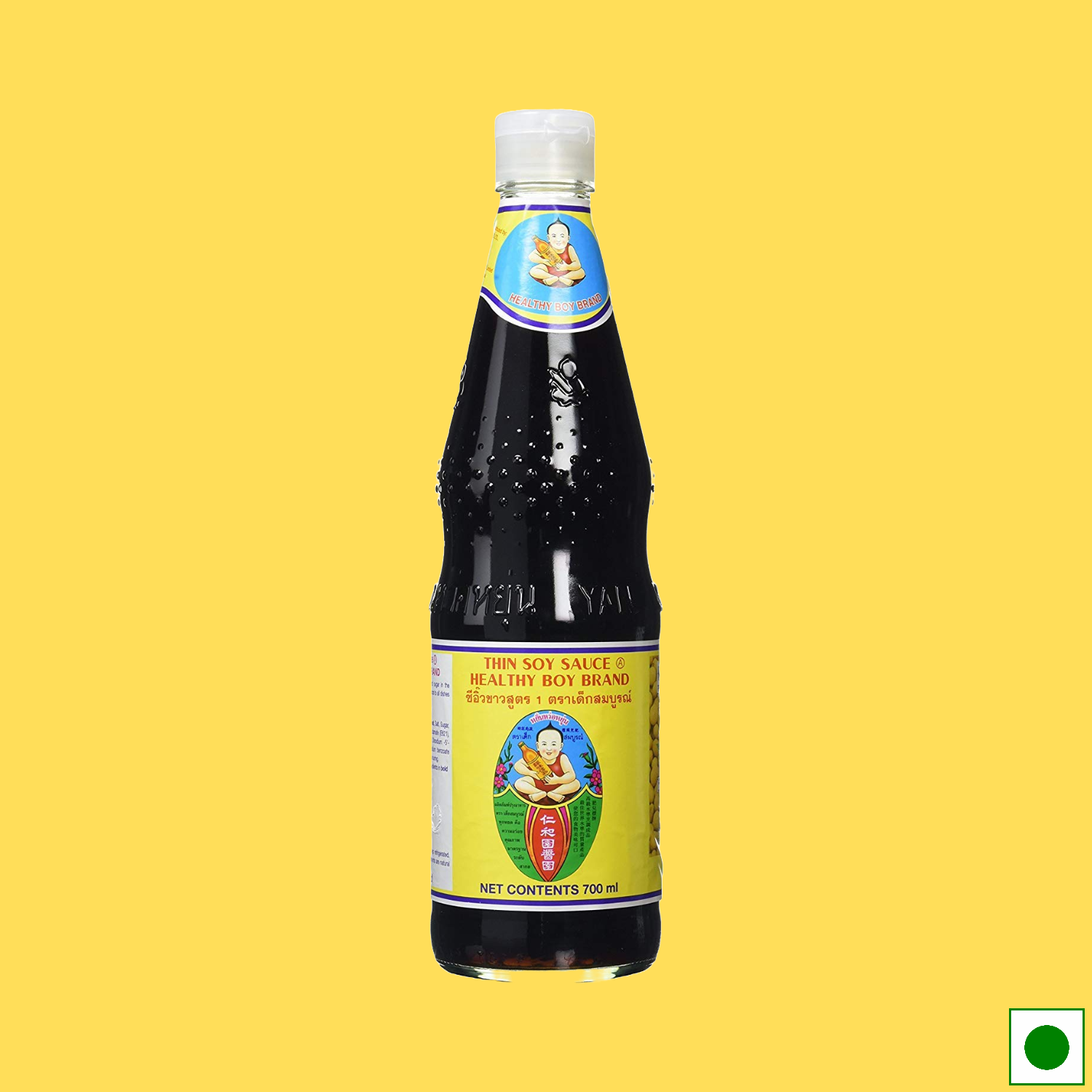 Healthy Boy Thin Soy Sauce, 700ml (Imported)