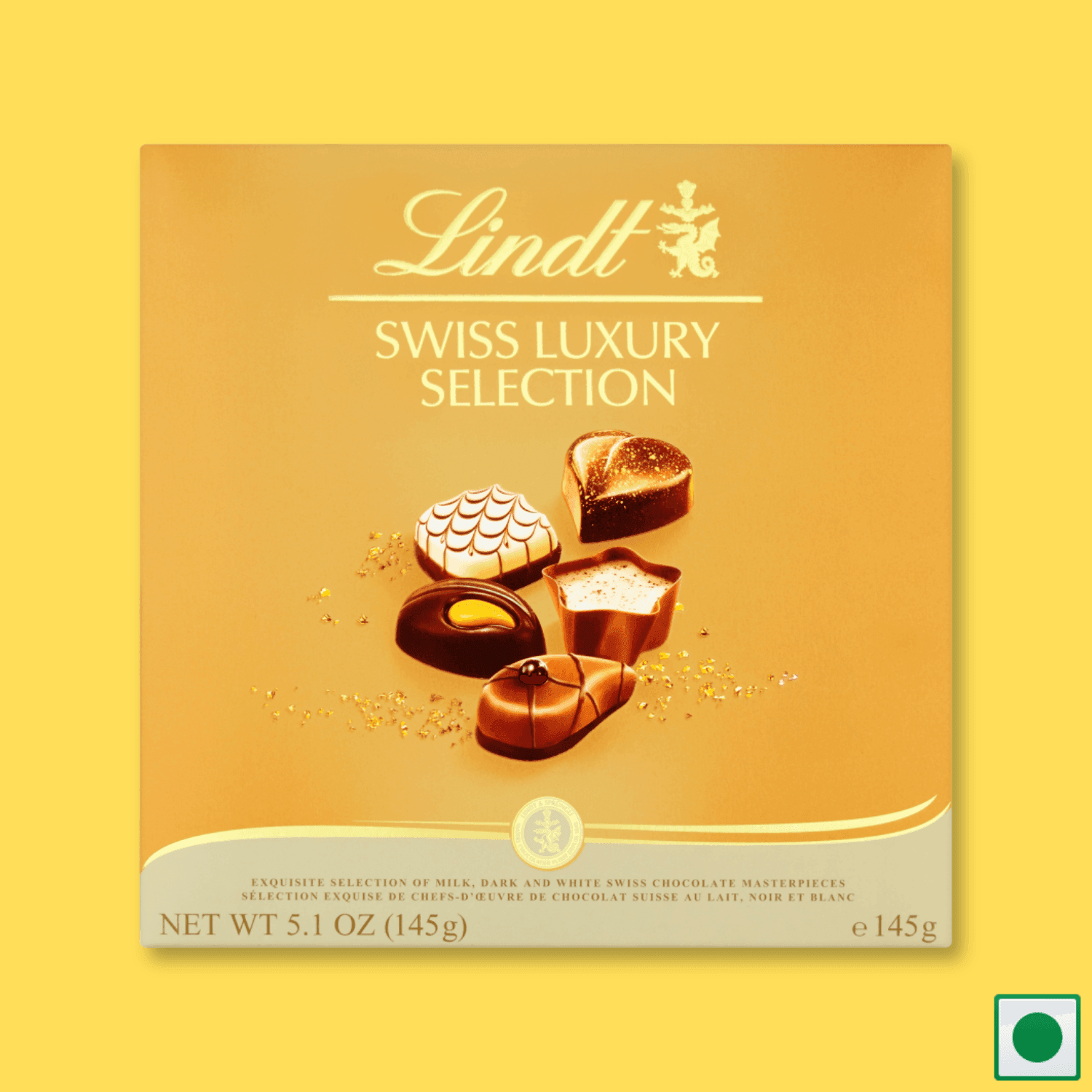 Lindt Swiss Luxury Selection Box, 145g (Imported)