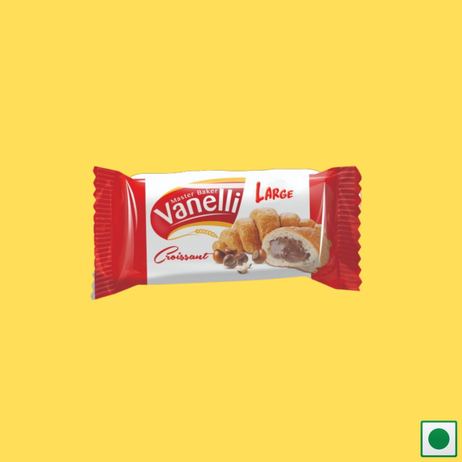Vanelli Croissant with Hazelnut Cream, 40g (Imported)
