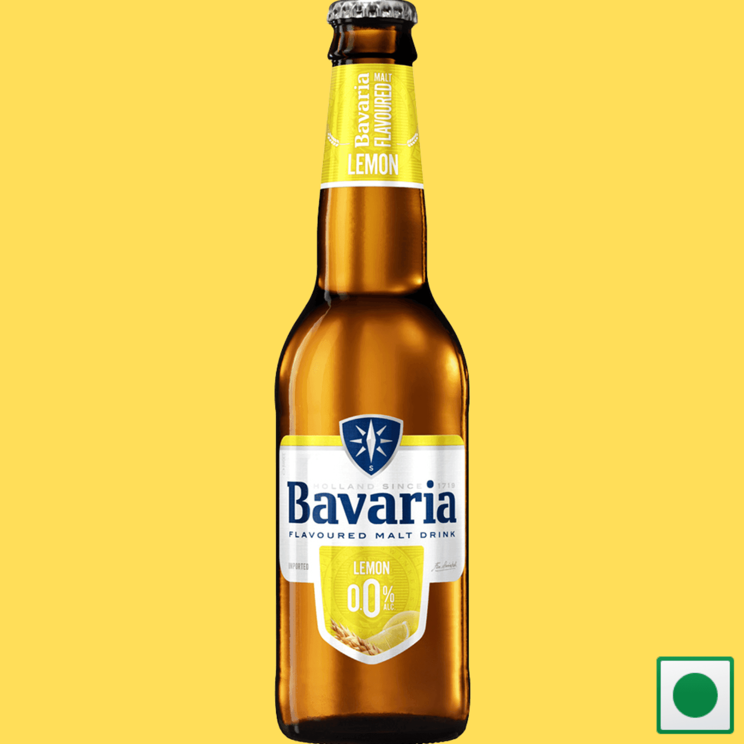 Bavaria 0.0% Lemon, 330ML (IMPORTED) - Super 7 Mart