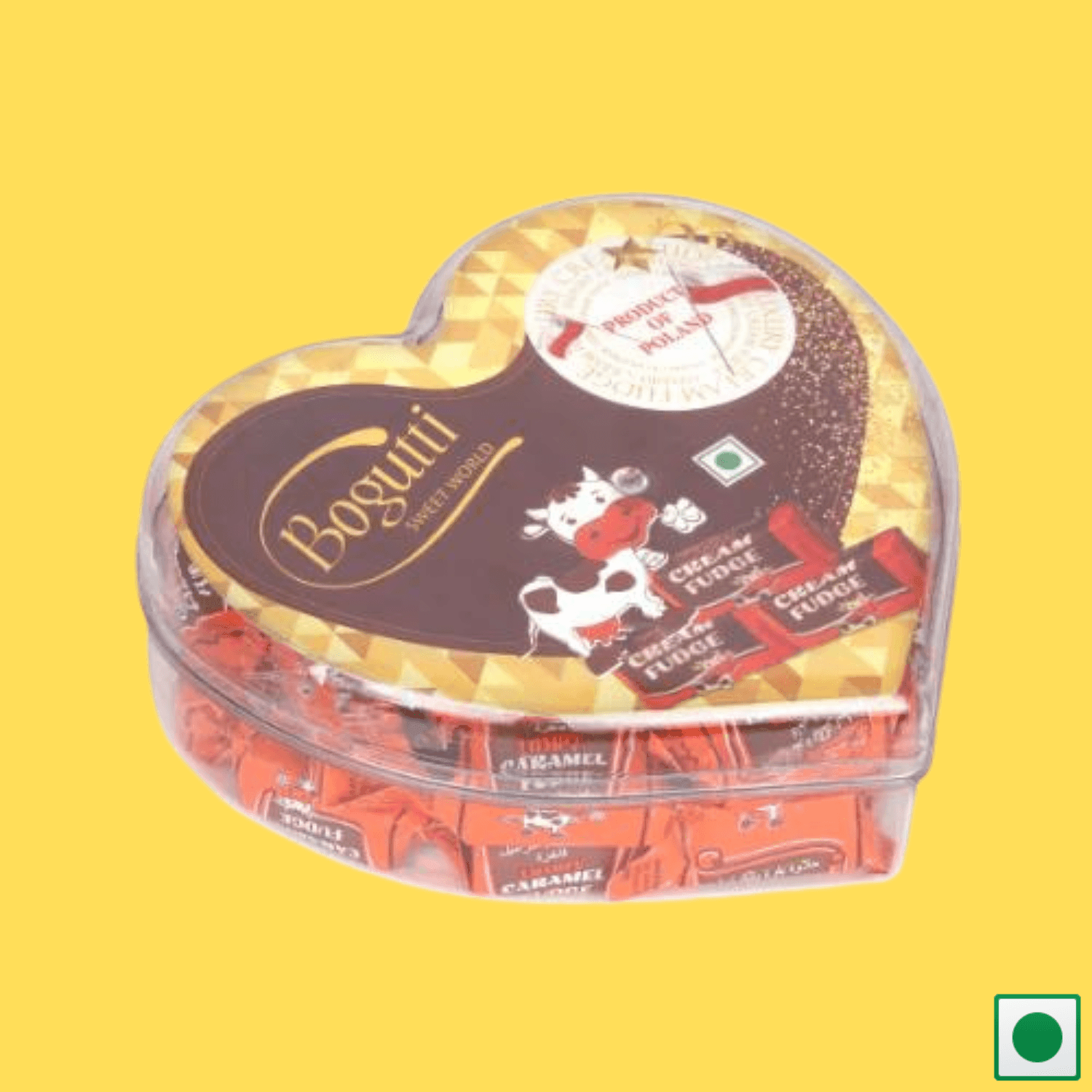 Bogutti Cream Fudge Exclusive Heart Shape Gift Pack, 200g (Imported) - Super 7 Mart