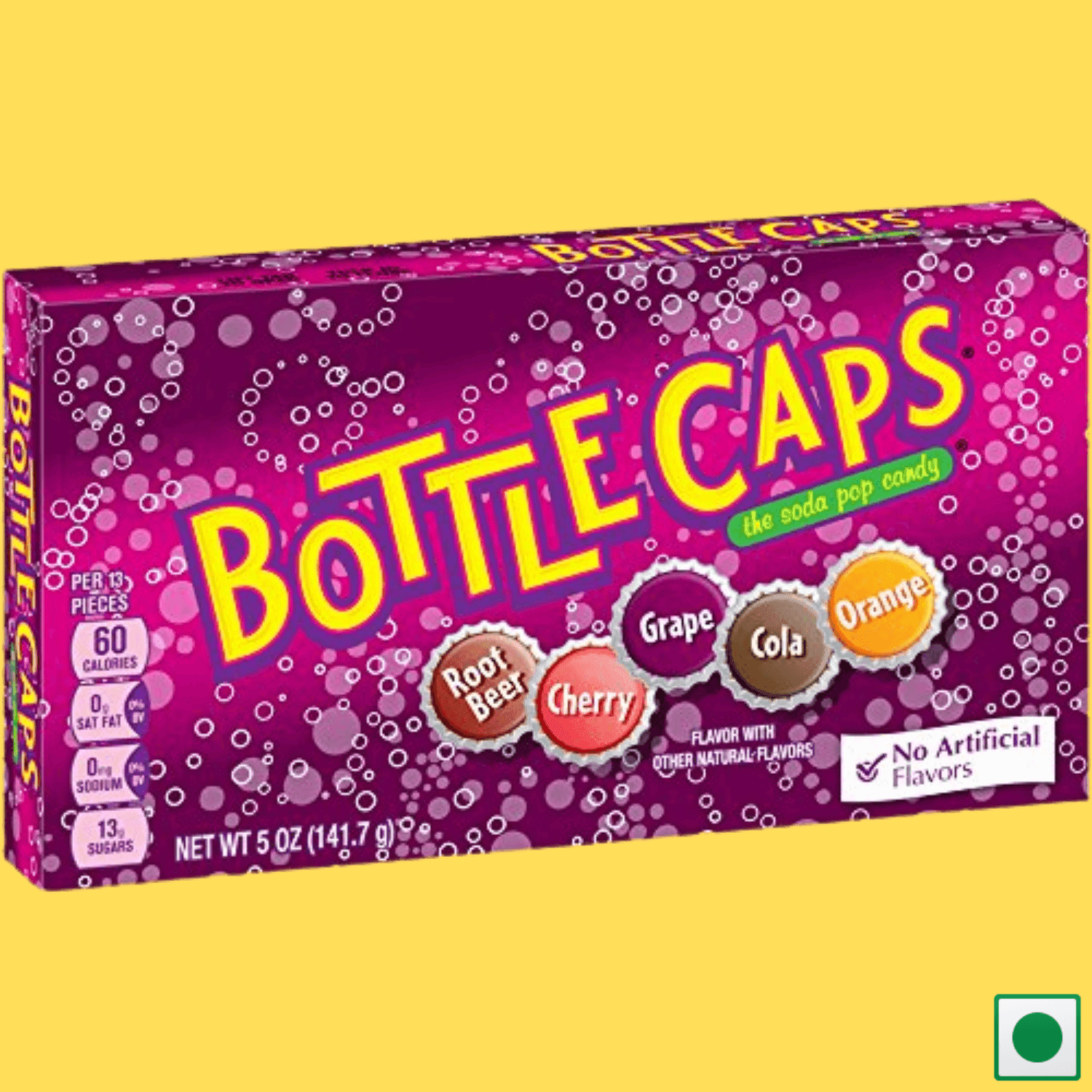 Bottle Caps Candy, 142g (Imported) - Super 7 Mart