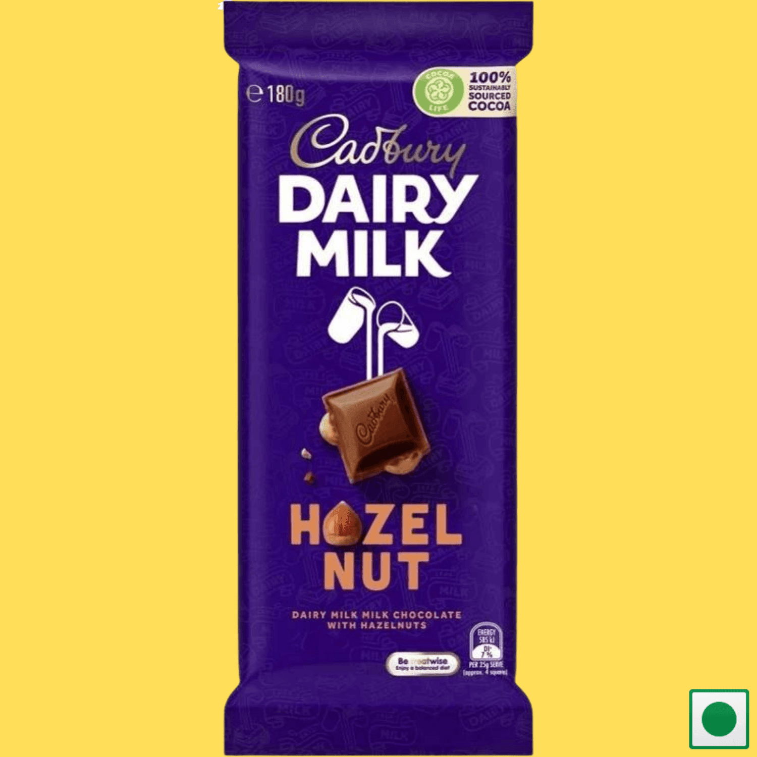 Cadbury Dairy Milk Hazelnut, 180g (Imported) - Super 7 Mart