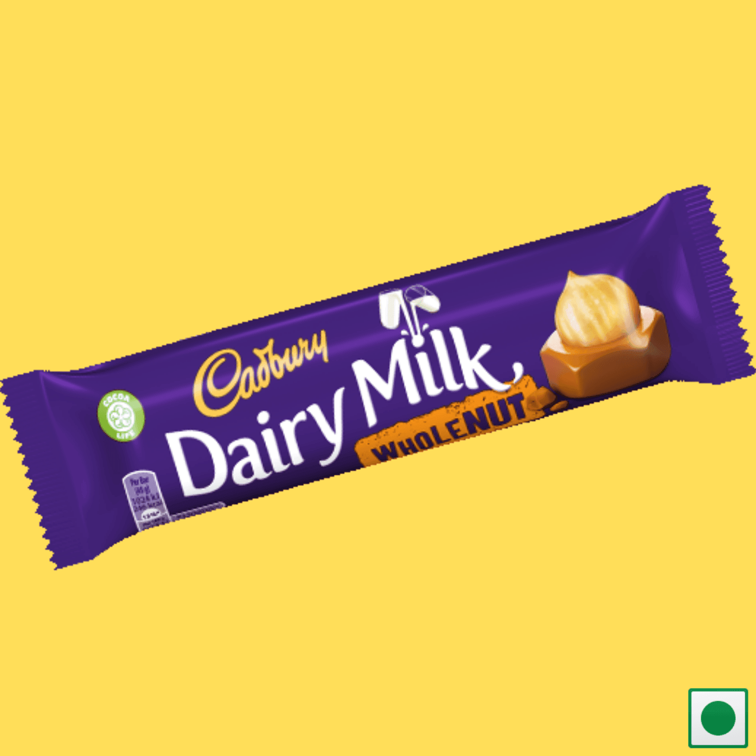 Cadbury Dairy Milk Wholenut, 45g (Imported) - Super 7 Mart
