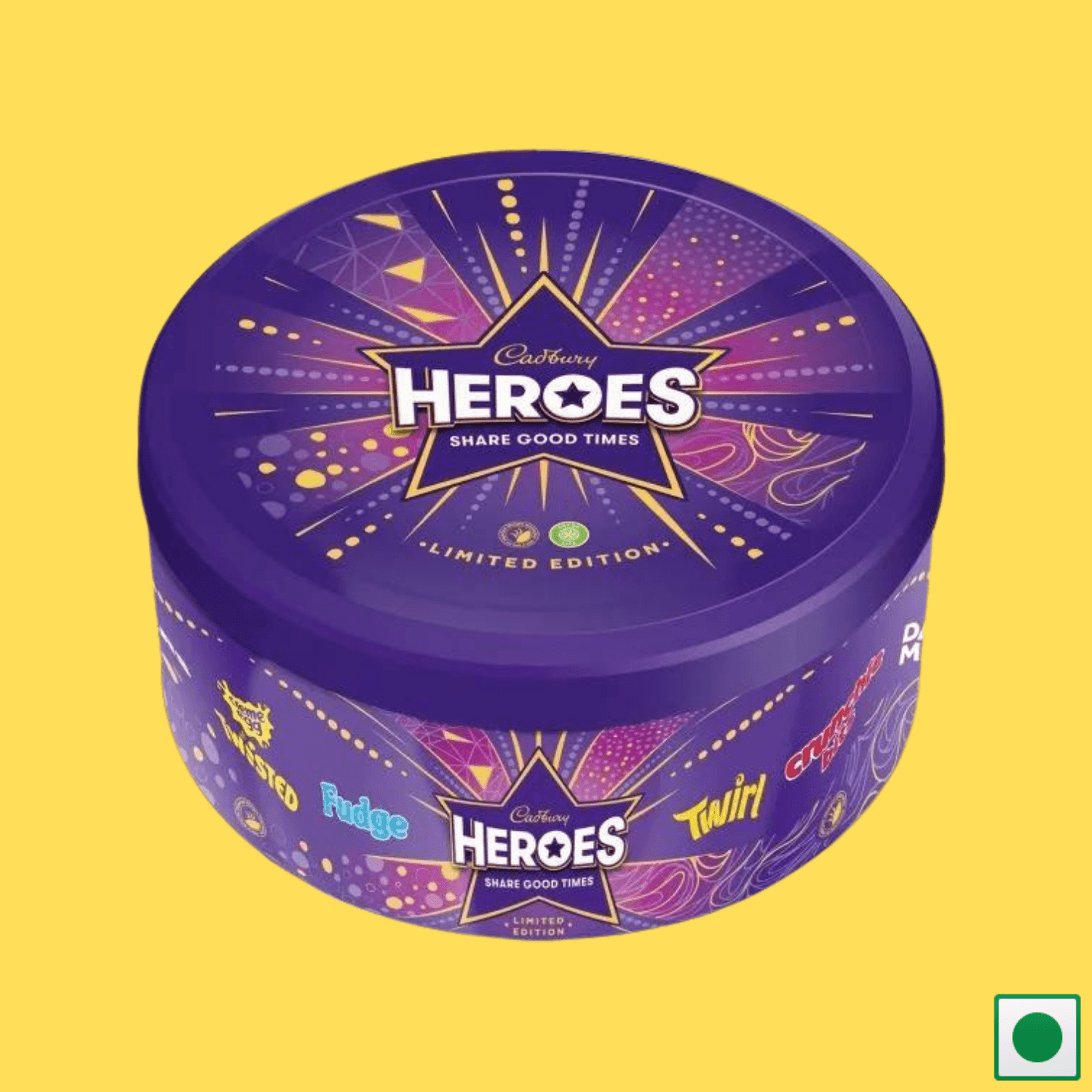 Cadbury Heroes Limited Edition Tin, 800g (Imported) - Super 7 Mart