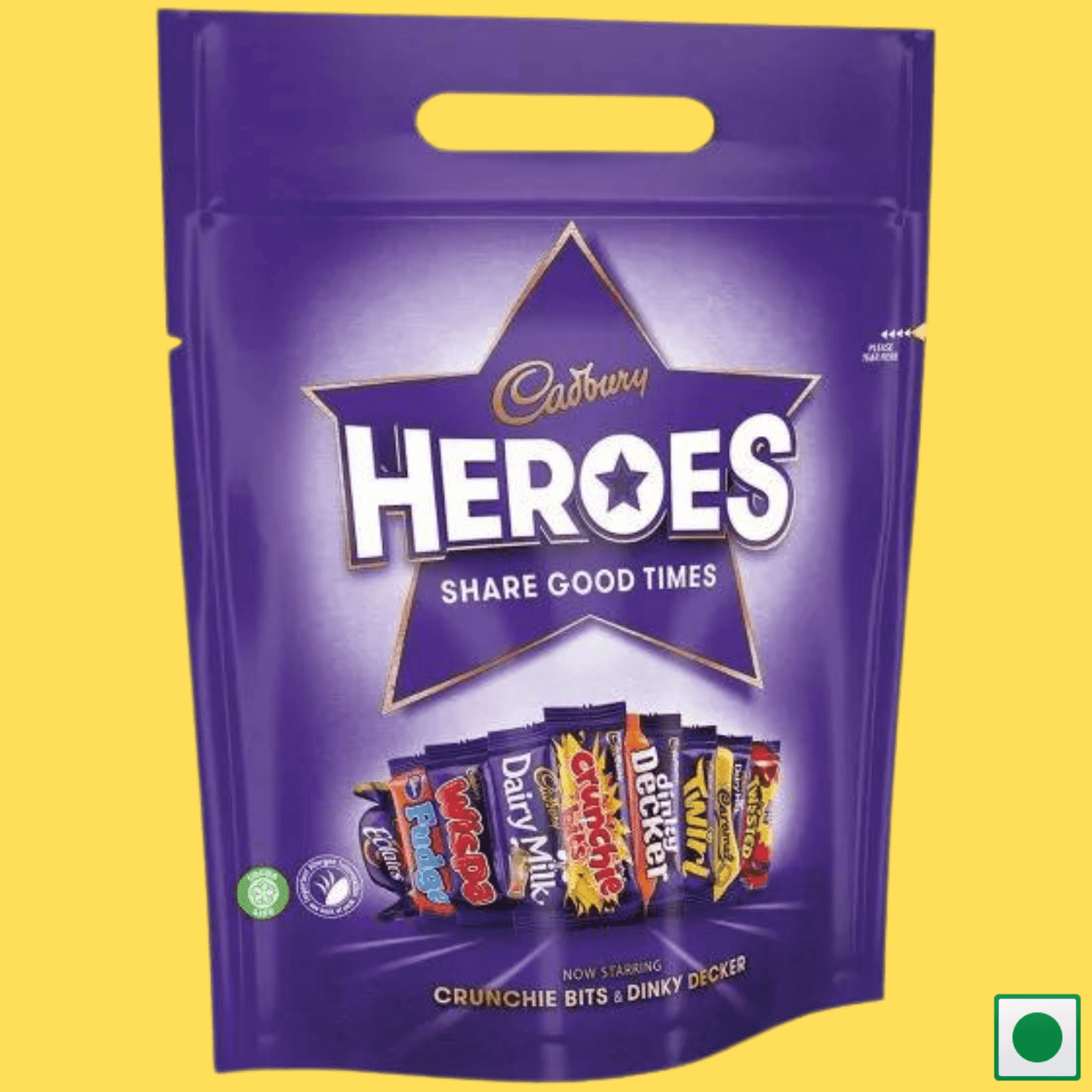 Cadbury Heroes Pouch, 357g (Imported) - Super 7 Mart