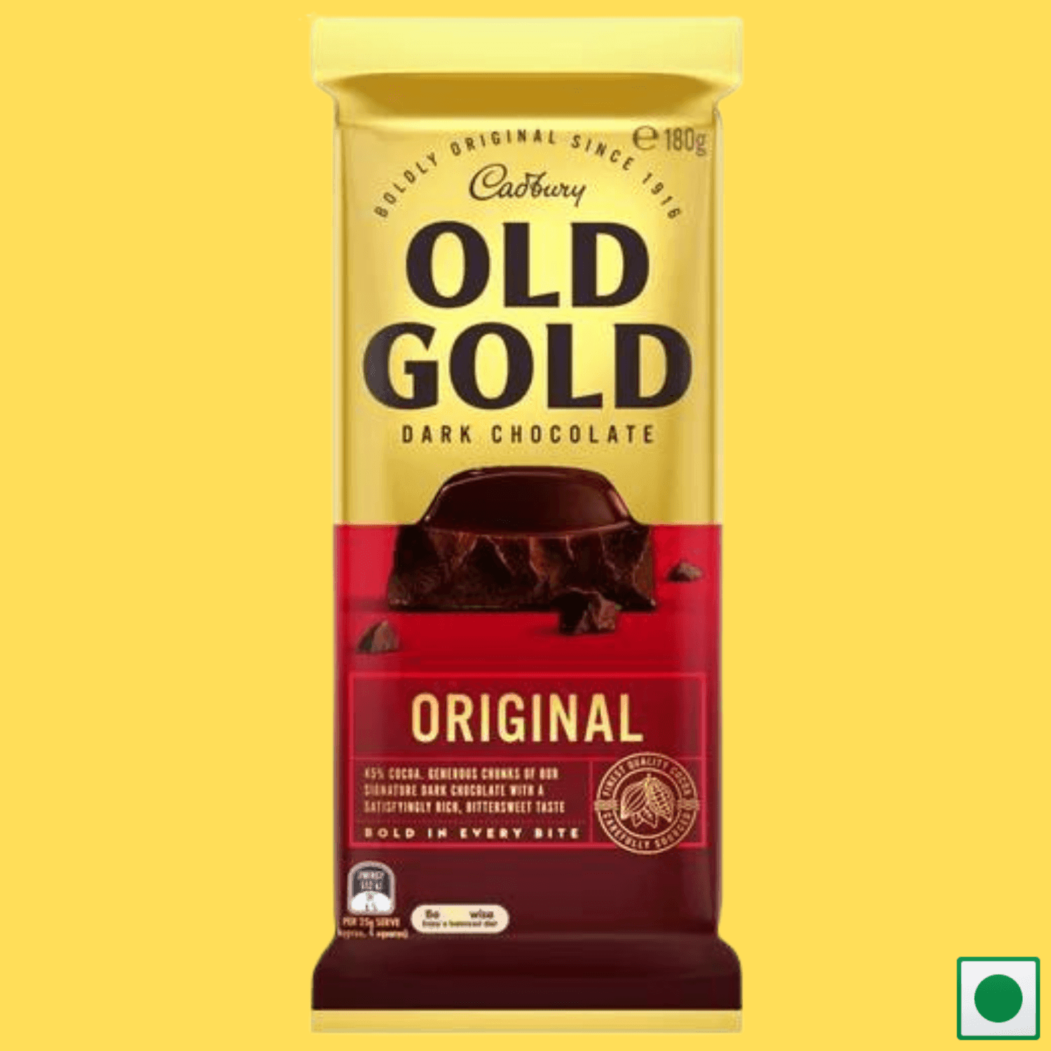 Cadbury Old Gold Dark Chocolate Original, 180g (Australian Imported) - Super 7 Mart