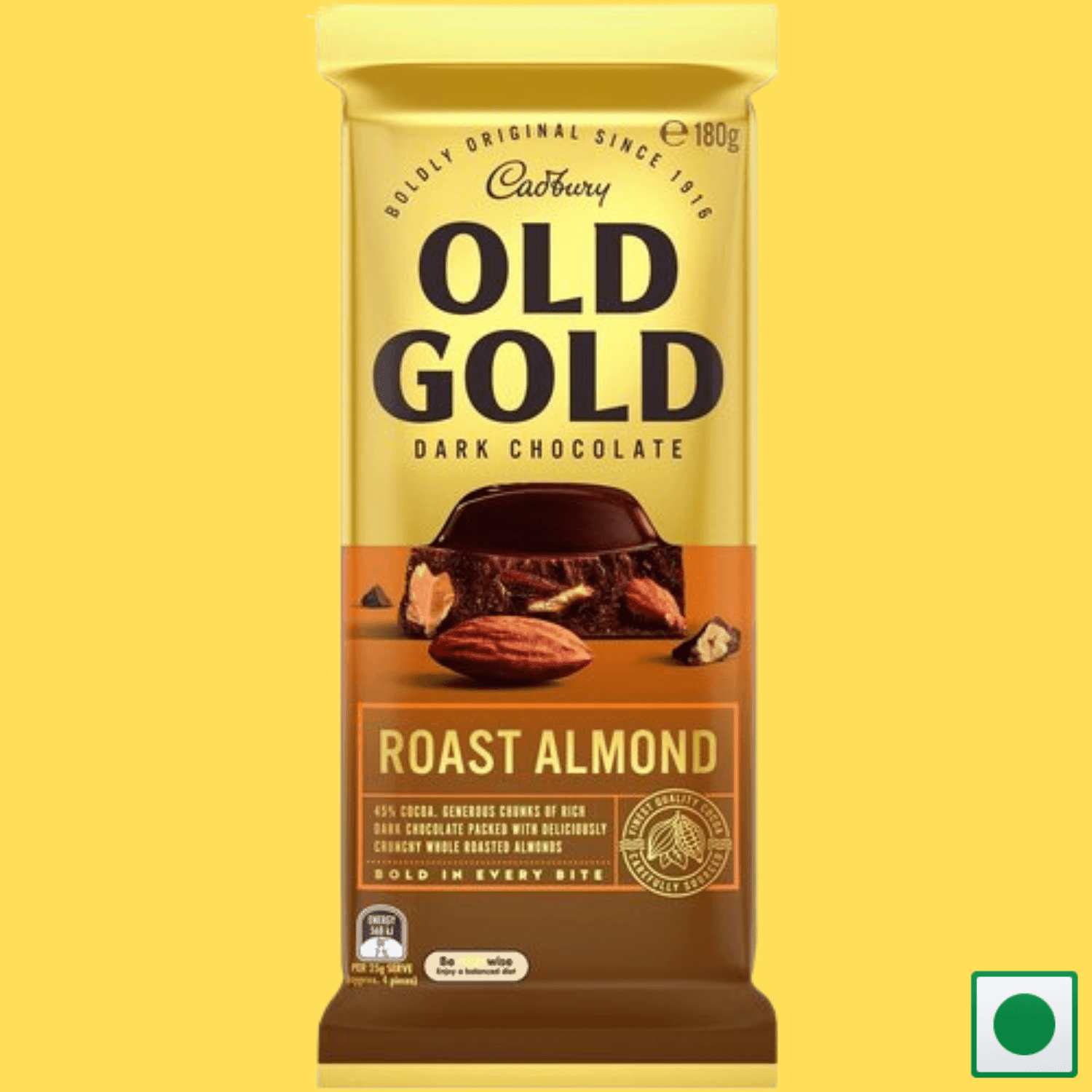Cadbury Old Gold Roast Almond, 180g (Imported) - Super 7 Mart