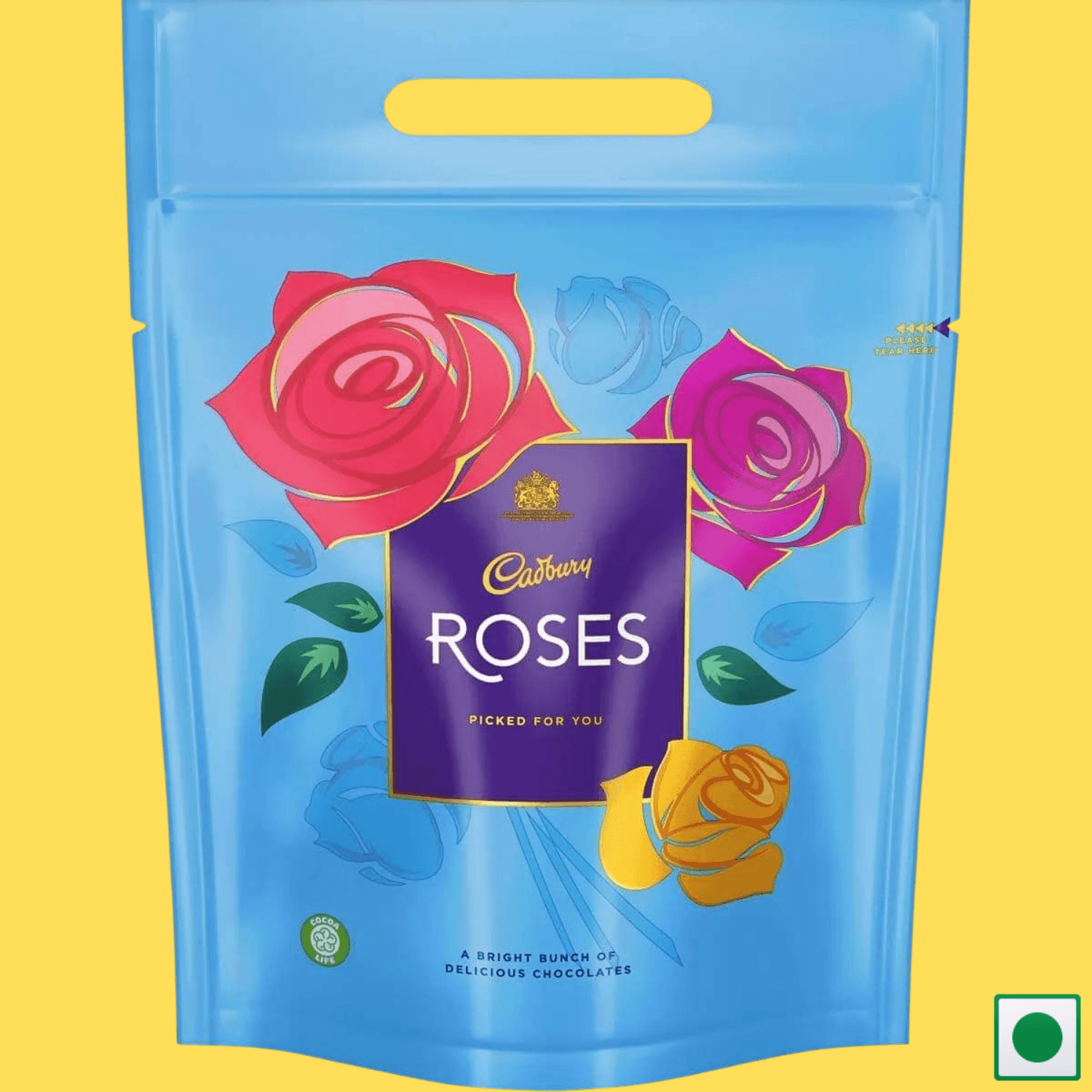 Cadbury Roses Gift Pouch, 357g (Imported) - Super 7 Mart