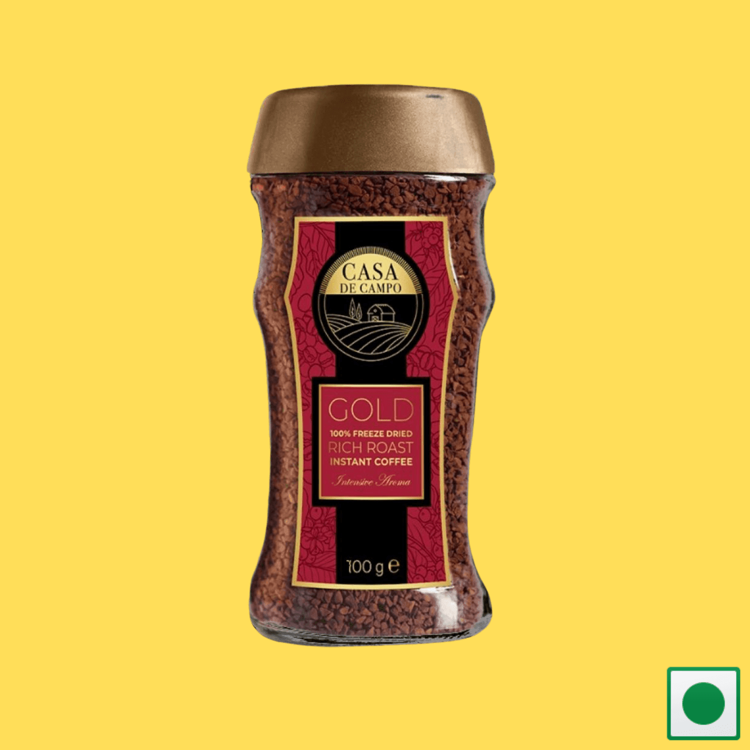 Casa De Campo Gold Blend Coffee, 100g (Imported) - Super 7 Mart