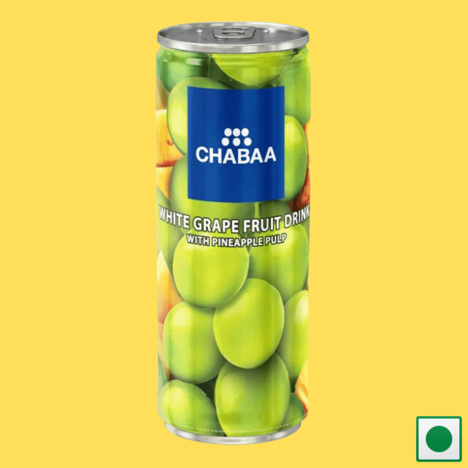 Chabaa White Grape Juice with Pineapple Pulp Can 230ml (Imported) - Super 7 Mart