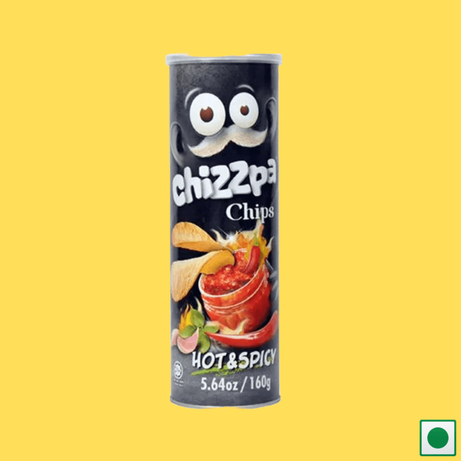 Chizzpa Hot and Spicy Chips, 160g (Imported) - Super 7 Mart