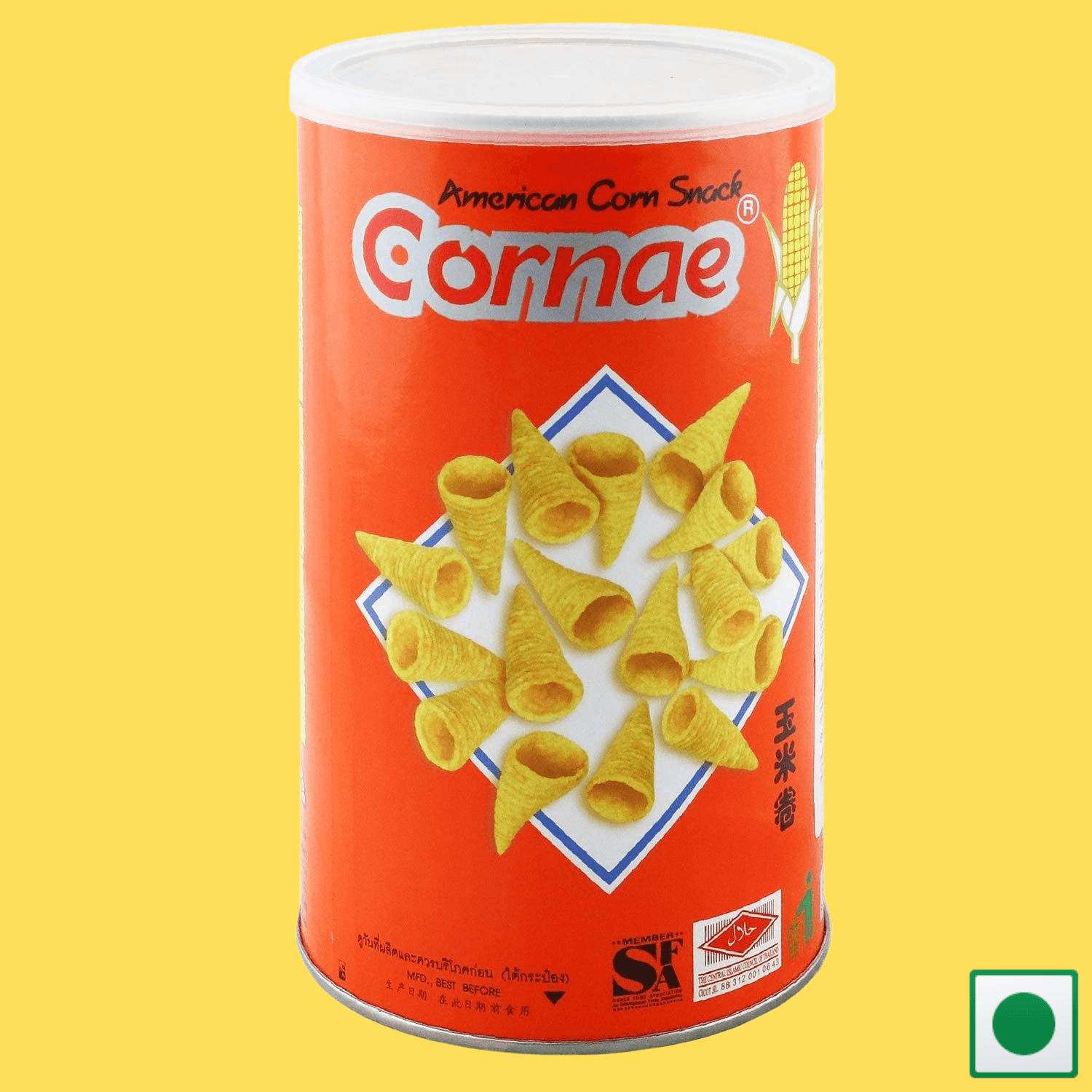 Cornae American Corn Snack, 68g (Imported) - Super 7 Mart