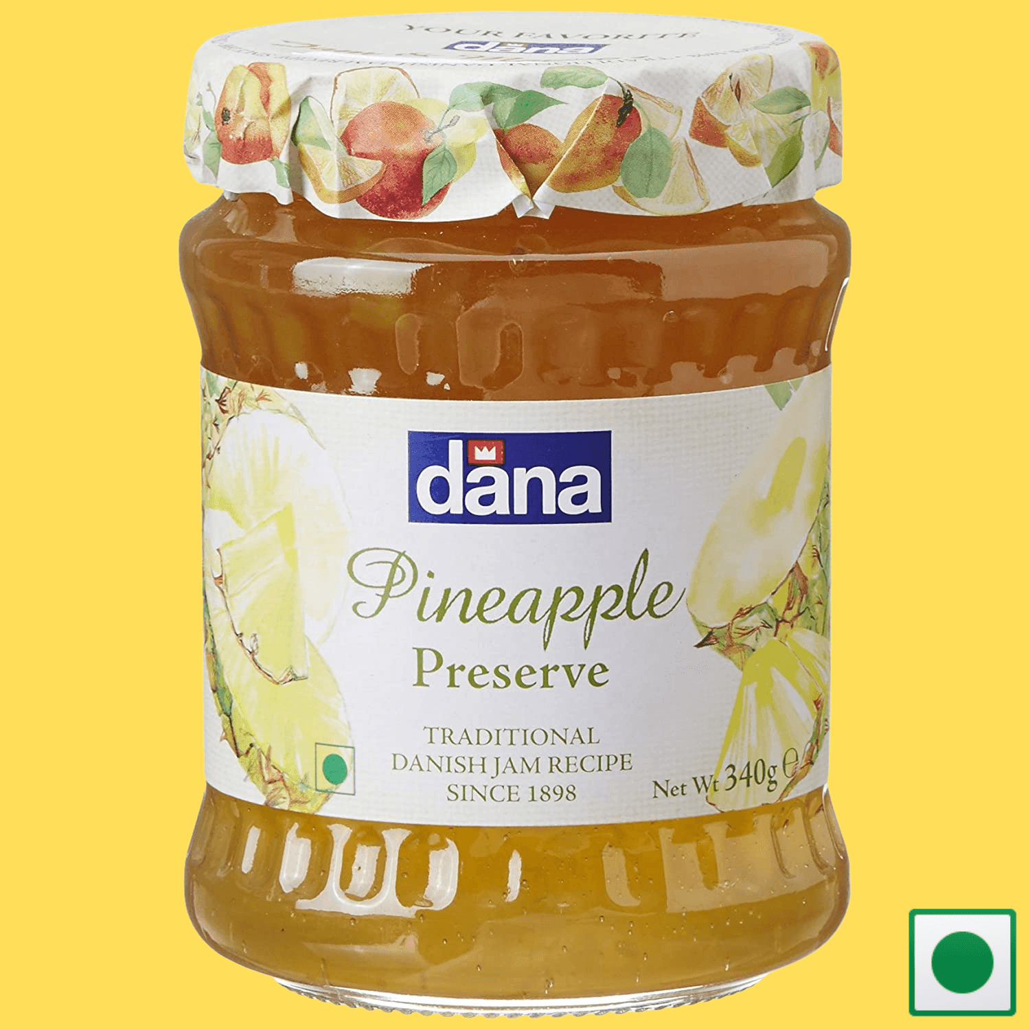 Dana Pineapple Jam, 340g (Imported) - Super 7 Mart