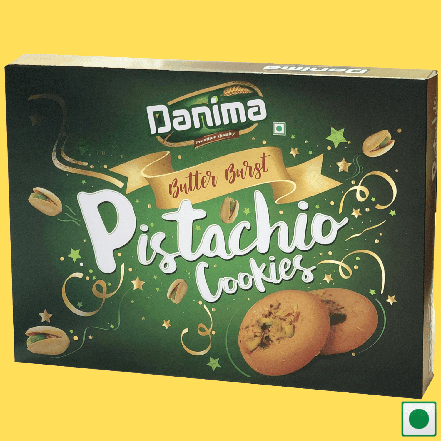 Danima Butter Burst Pistachio Cookies Gift Box, 500g - Super 7 Mart