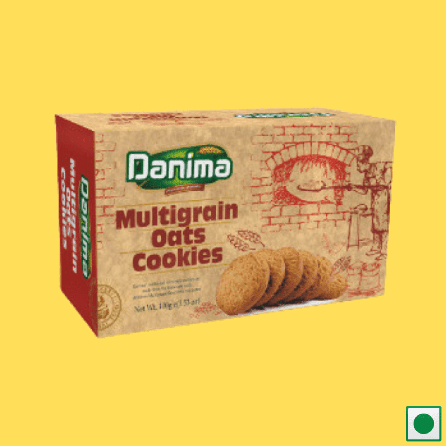 Danima Multigrain Oats Cookies, 100g - Super 7 Mart