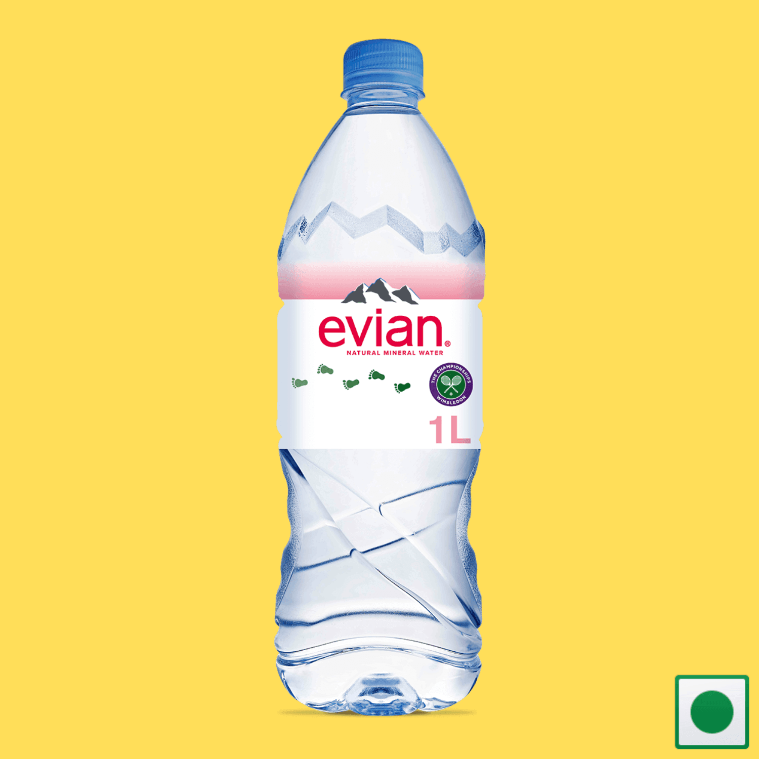 Evian Natural Mineral Water, 1L (Imported) - Super 7 Mart