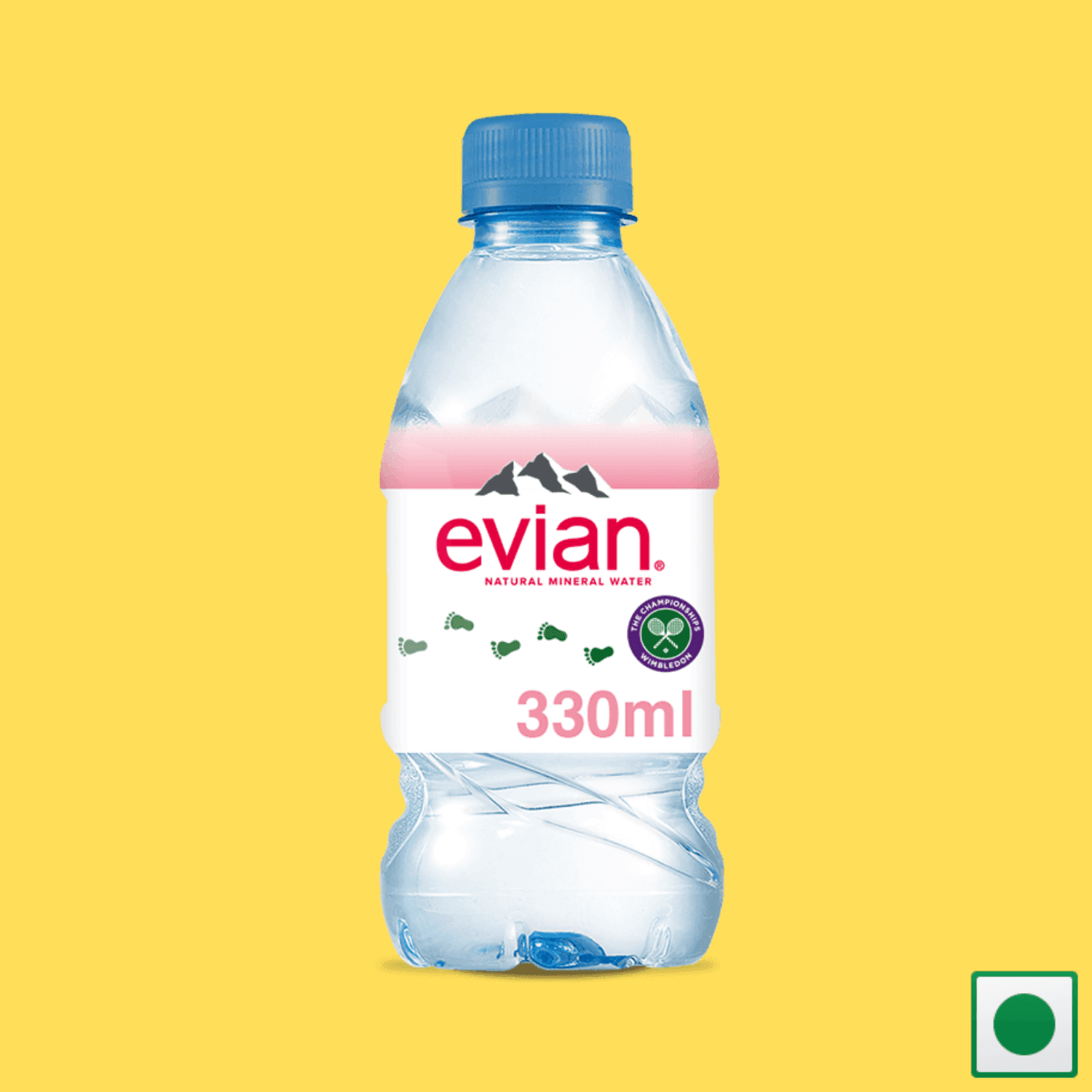Evian Natural Mineral Water, 330ml (Imported) - Super 7 Mart
