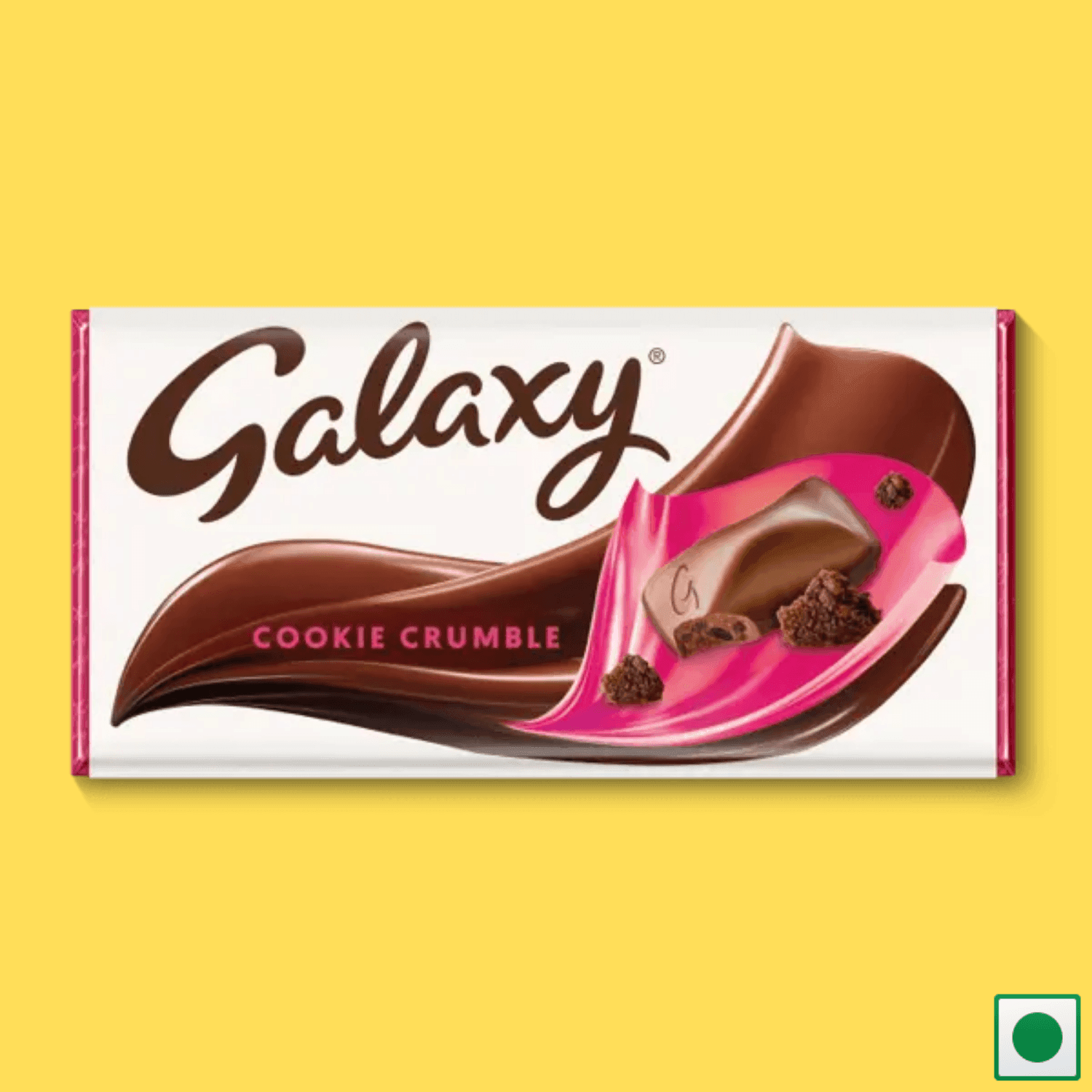 Galaxy® Cookie Crumble Chocolate Block, 114g (Imported) - Super 7 Mart