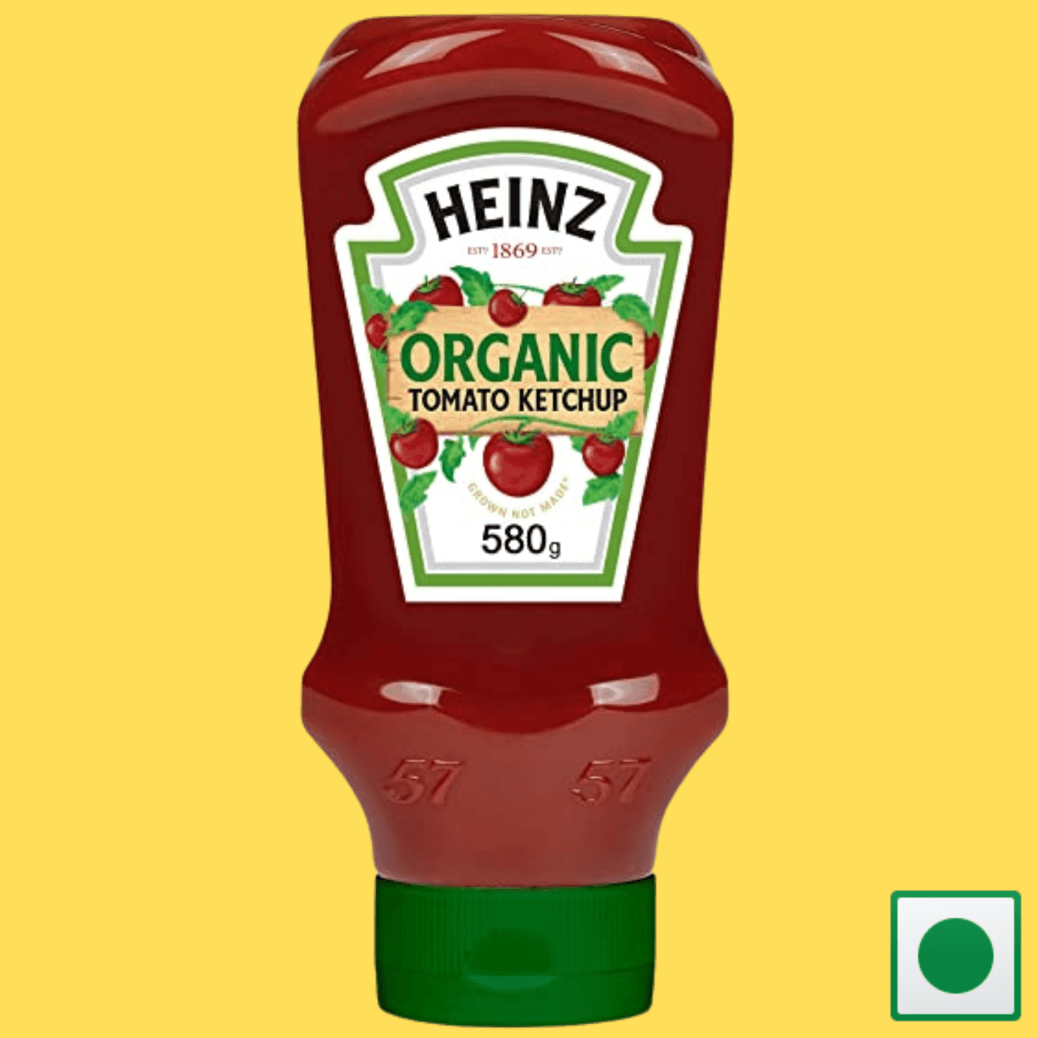 Heinz Organic Tomato Ketchup, 580 g (Imported) - Super 7 Mart