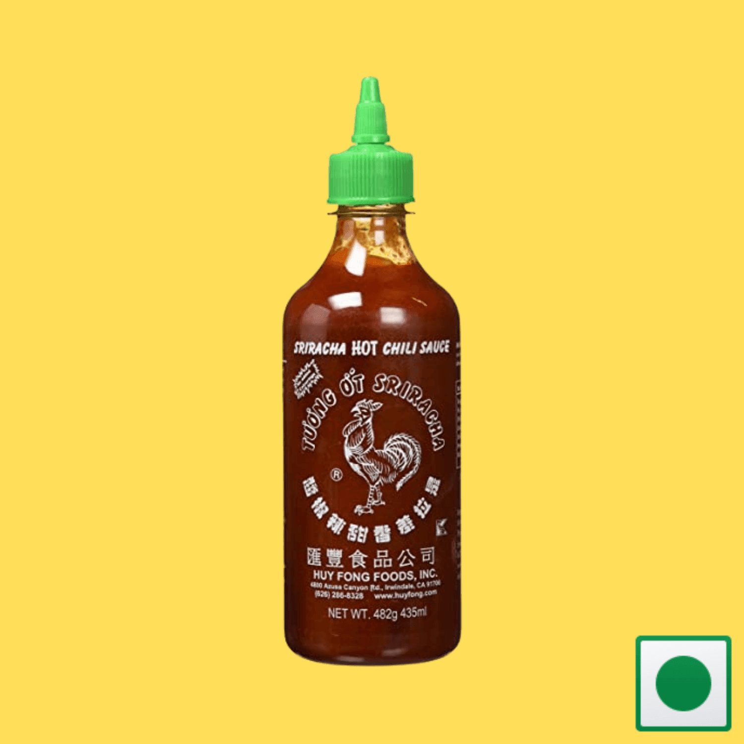 Huy Fong Sriracha Hot Chili Sauce-481g  (Imported) - Super 7 Mart