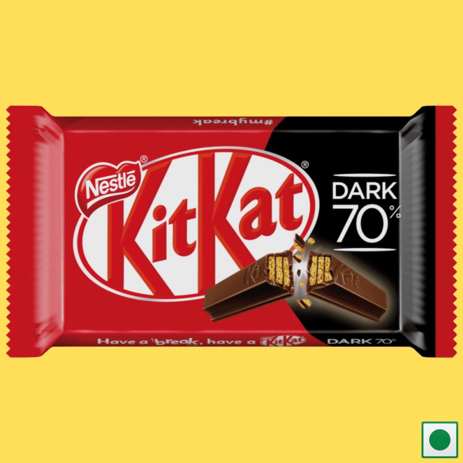 Kitkat 4 Finger 70% Dark, 41.5g (Imported) - Super 7 Mart