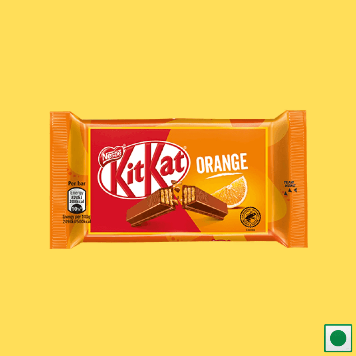KitKat 4 Finger Orange, 41.5g (Imported) - Super 7 Mart