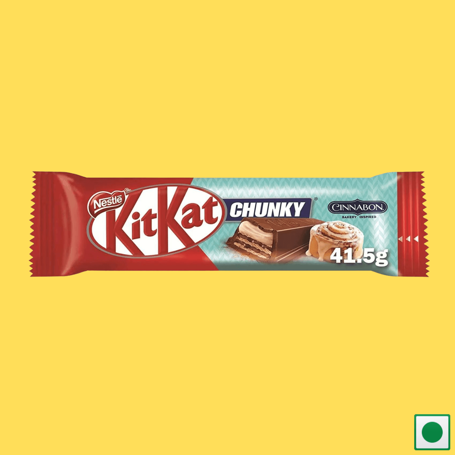 Kitkat Chunky Cinnabon, 41.5g (Imported) - Super 7 Mart
