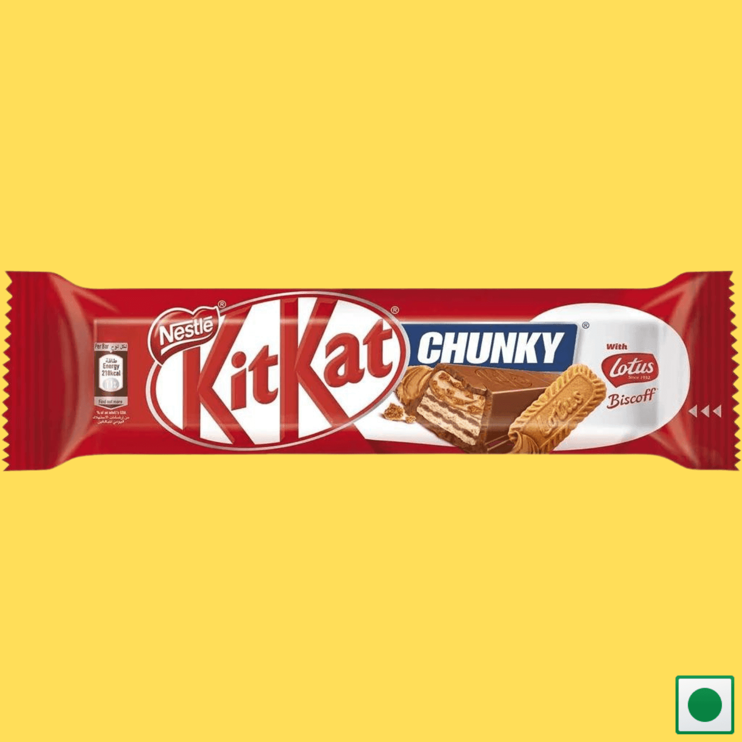 Kitkat Chunky Lotus Biscoff, 42g (Imported) - Super 7 Mart