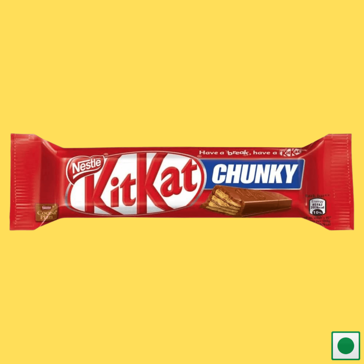 Kitkat Chunky Milk Chocolate Bar, 38g (Imported) - Super 7 Mart