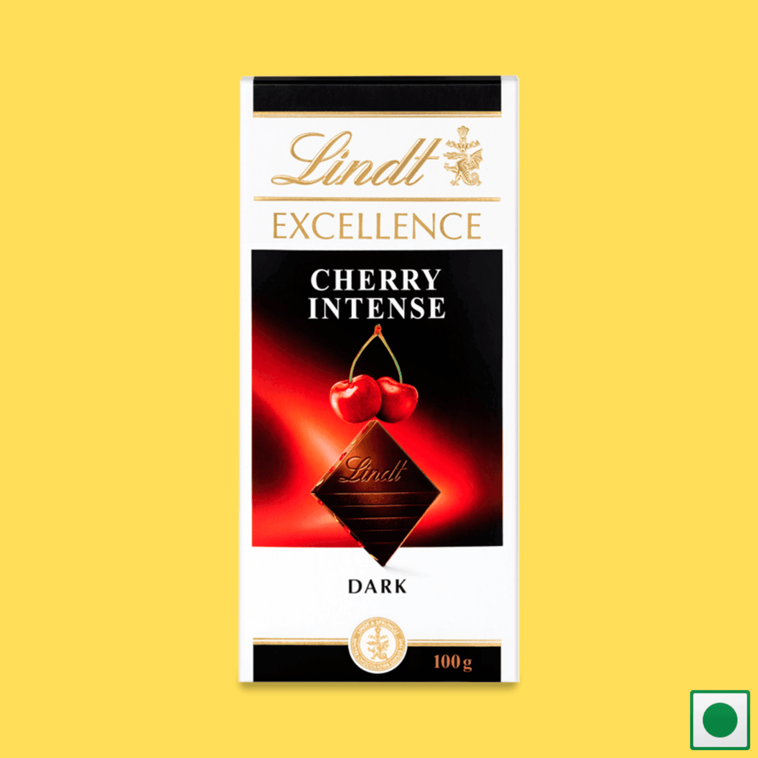Lindt Excellence Dark Cherry Intense, 100g (Imported) - Super 7 Mart