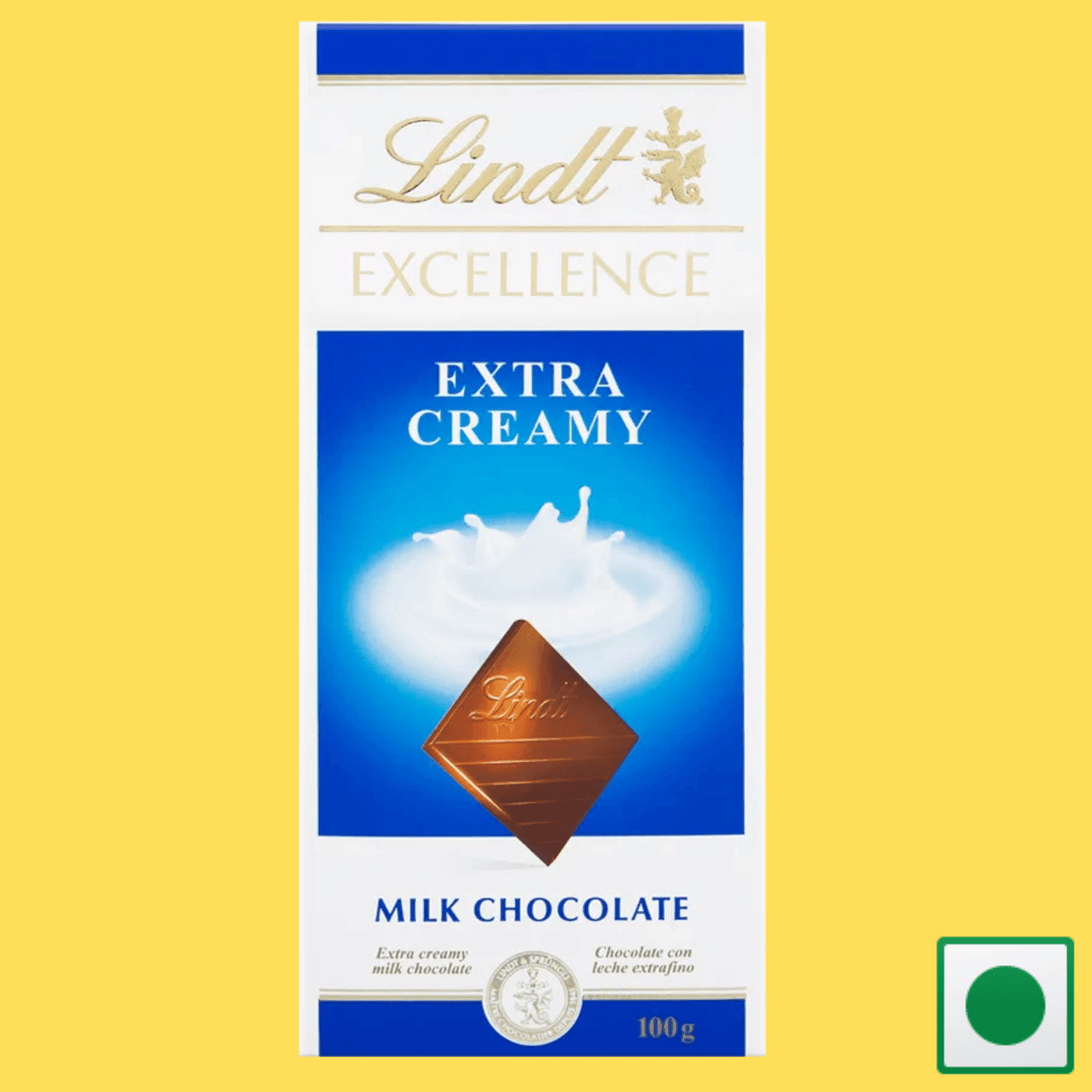 Lindt Excellence Extra Creamy Milk 100g(IMPORTED) - Super 7 Mart