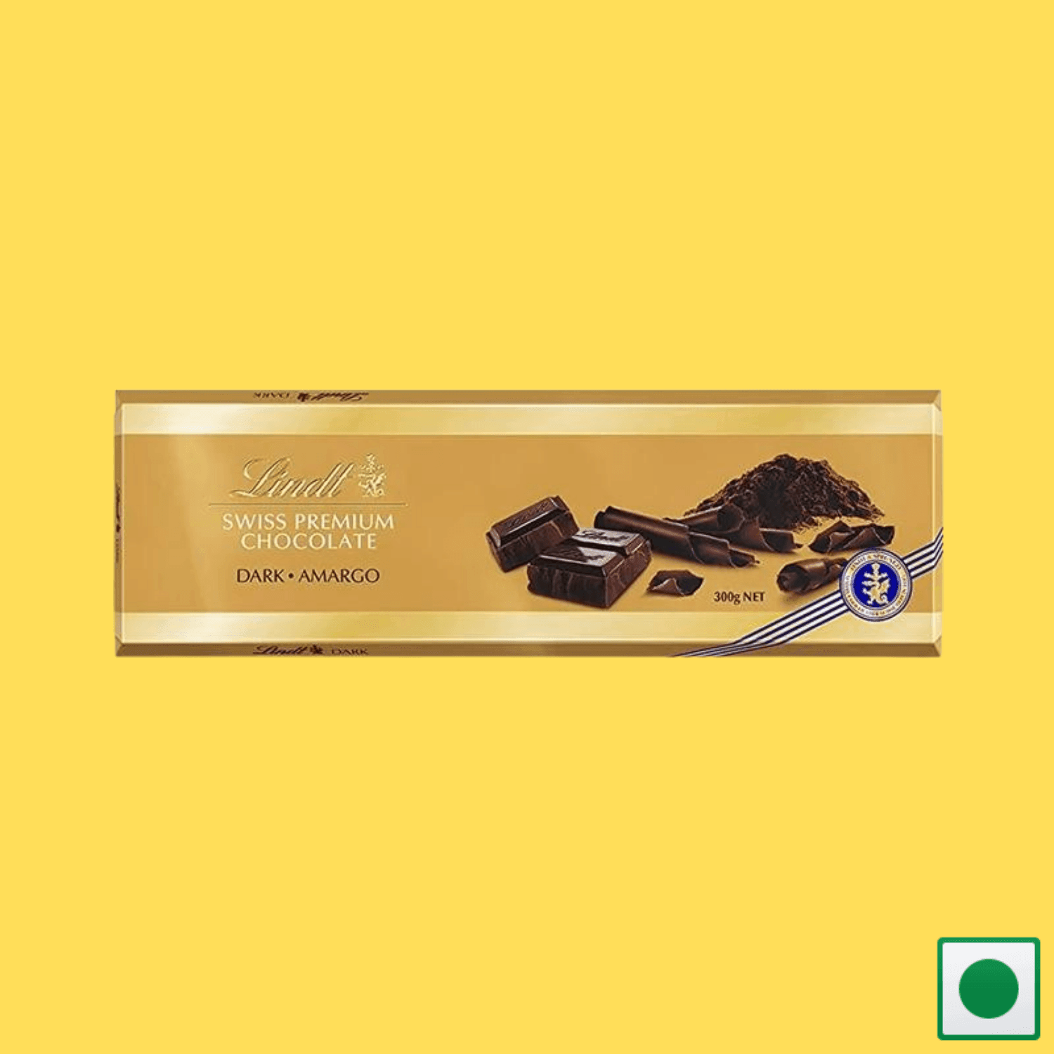 Lindt Swiss Premium Dark Chocolate, 300g (Imported) - Super 7 Mart