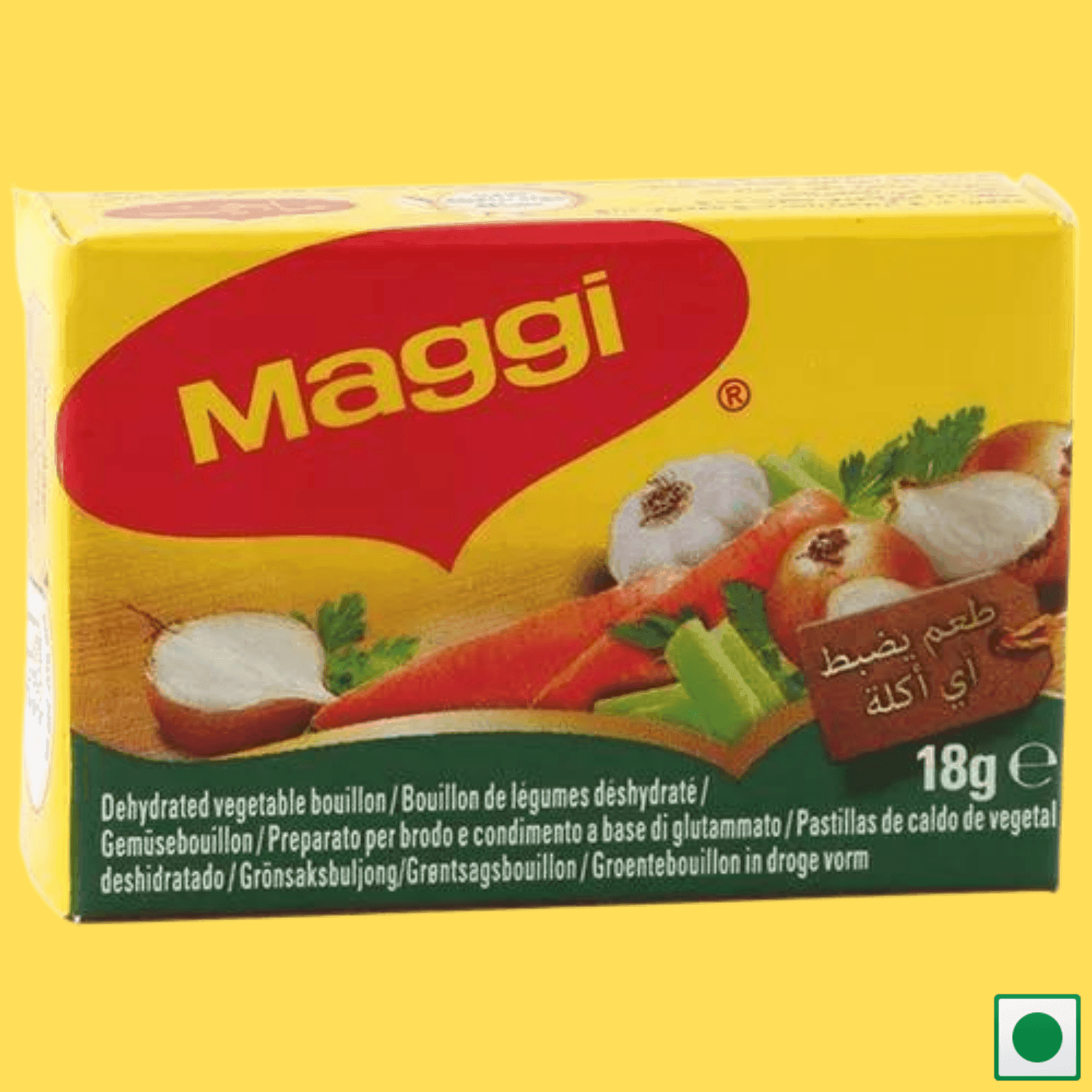 Maggi Vegetable Cube,18g (Imported) - Super 7 Mart