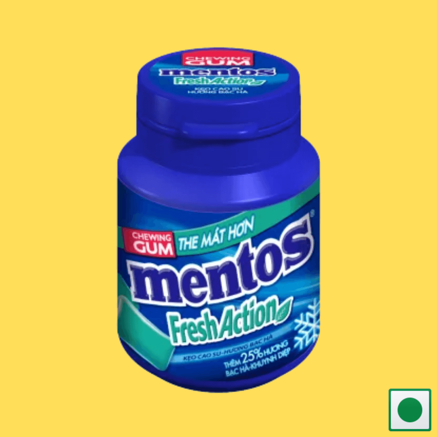Mentos Fresh Action Bottle, 56g (Imported) - Super 7 Mart