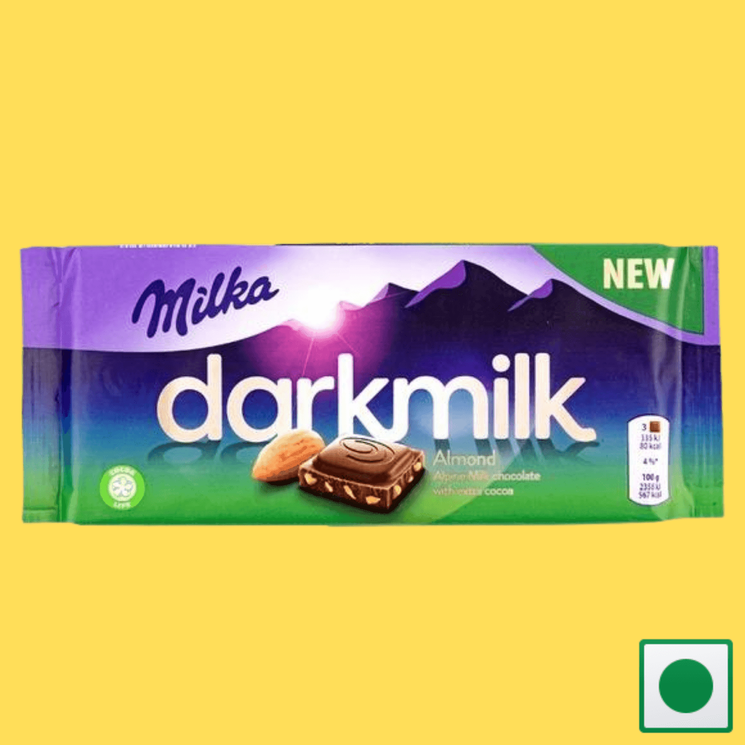 Milka Dark Milk Almond 85g (Imported) - Super 7 Mart