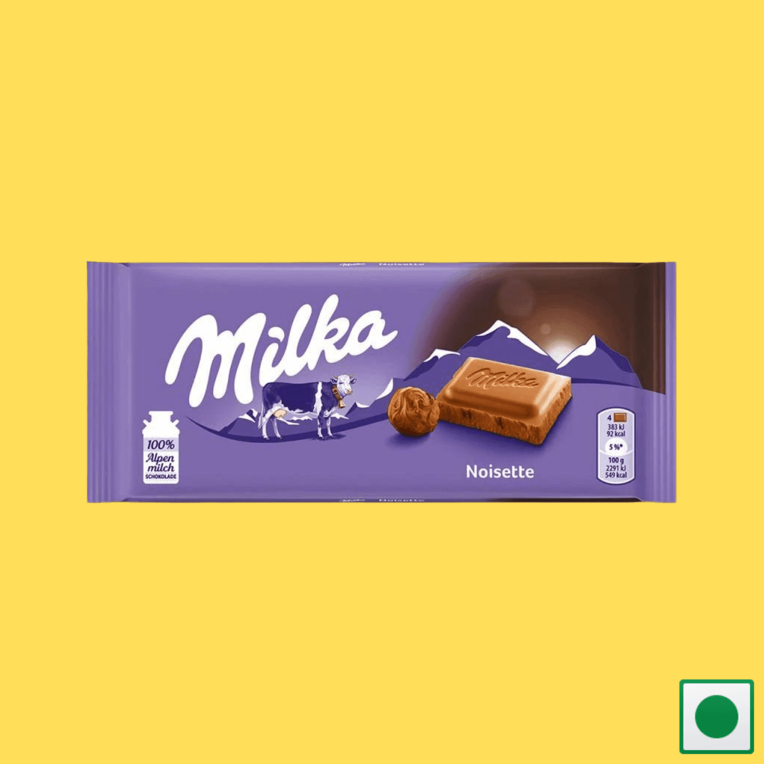 Milka Noisette Chocolate, 100g (Imported) - Super 7 Mart